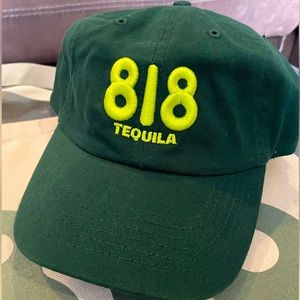 New 818 Tequila Hat Green COMES WITH 818 Tote bag and individual sticker